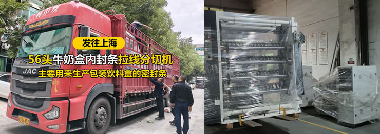 56头牛奶盒内封条拉线乐动网官网发往上海 56头牛奶盒内封条拉线乐动网官网发往上海